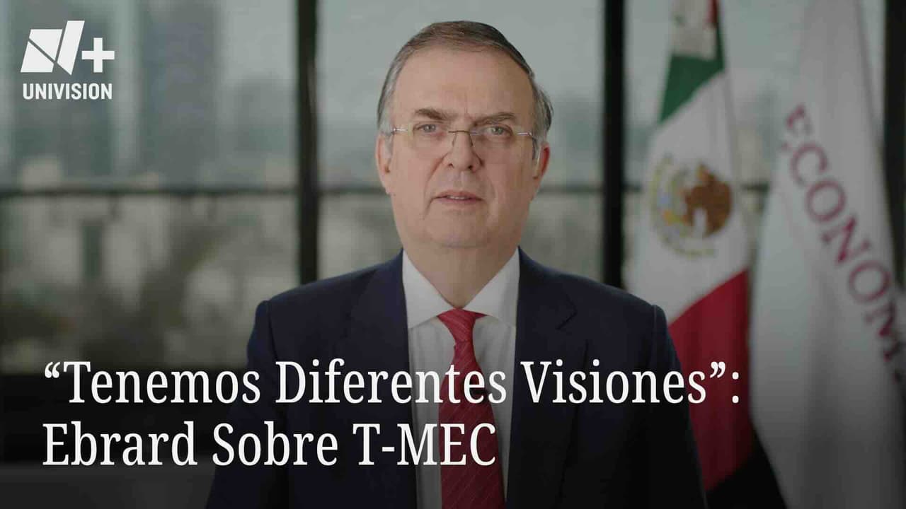 "Tenemos Diferentes Visiones": Ebrard Sobre T-MEC