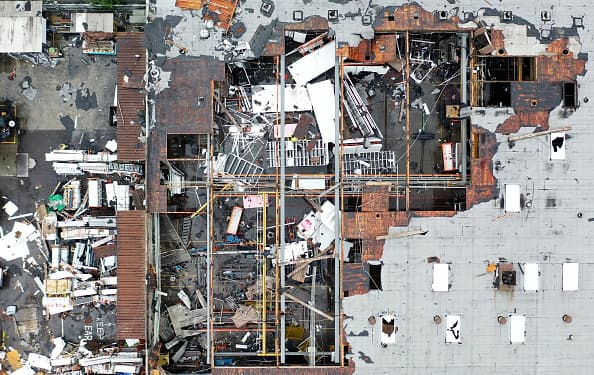 "Fue un tornado": confirman el fenómeno que se registró en zona industrial de la ciudad de Montebello