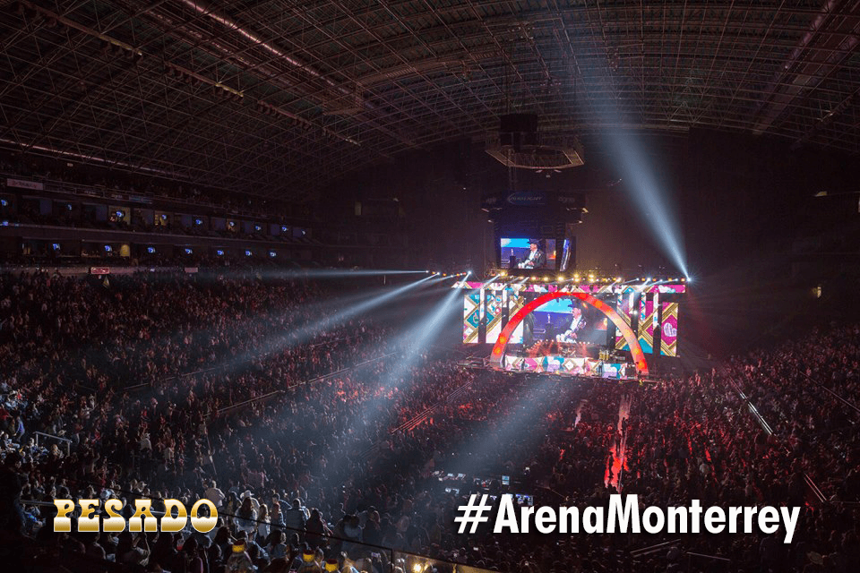 Este es un aspecto de su reciente presentación en la Arena Monterrey, donde celebraron en grande su aniversario 25.