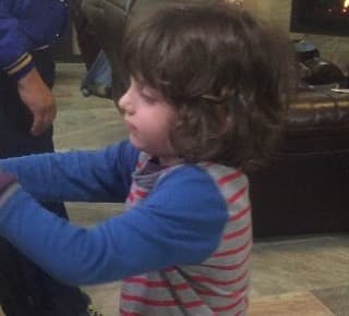 Jerónimo, el más pequeño de sus hijos, nació el 21 de diciembre de 2011.