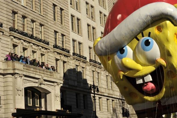 Celebran famoso desfile de Thanksgiving.