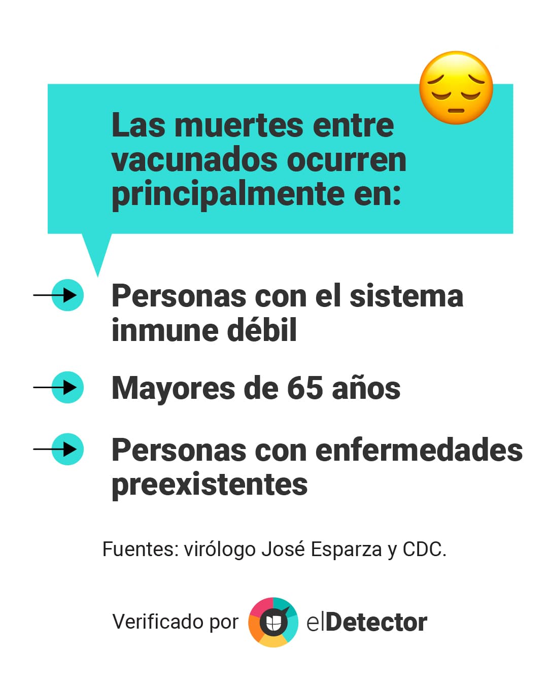 <a href="https://www.univision.com/noticias/vacunas-protegen-mas-muertes-hospitalizacion-menos-contagio">Lee aquí</a> la verificación completa de 
<b>elDetector</b>.