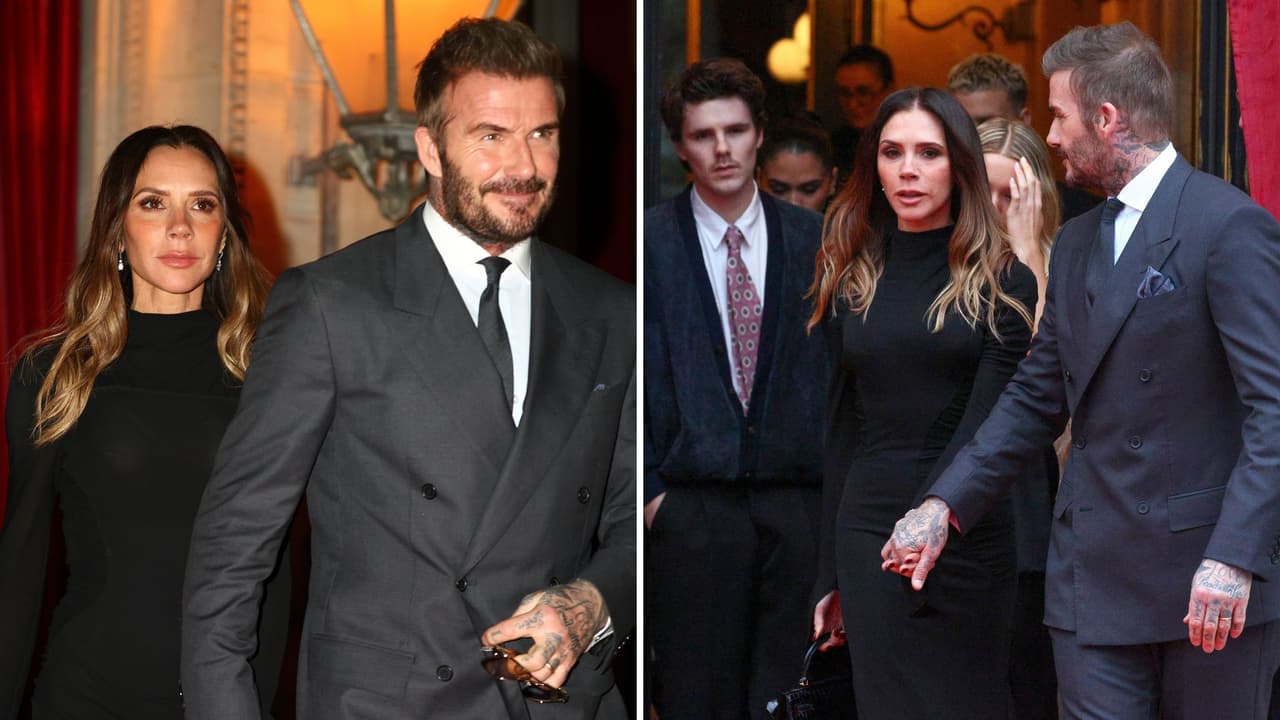 David y Victoria Beckham reaparecieron con sus hijos en medio del drama con Brooklyn.