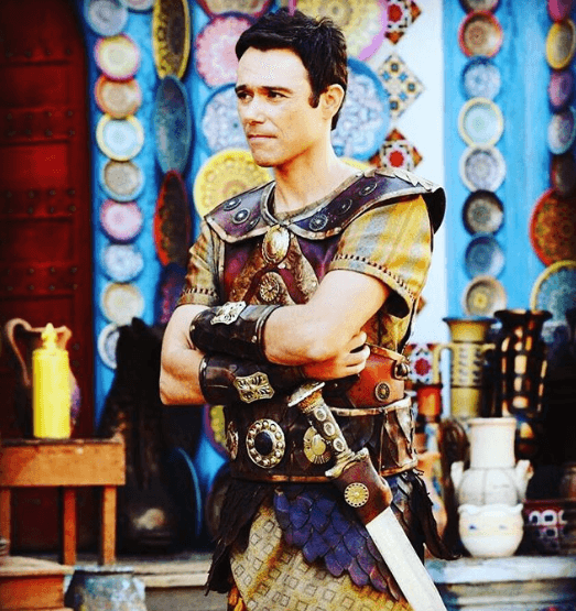 Ângelo Paes Leme es el actor que interpreta al rey Nebuzaradán, quien busca vengarse de Asher.