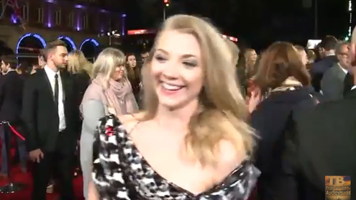 A Natalie también le pareció de lo más cómico.