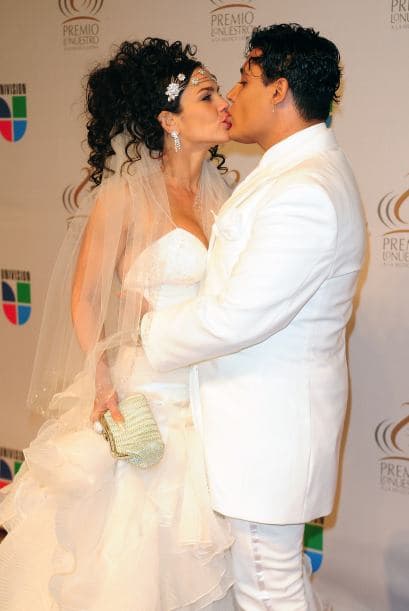 En 2011 llegó bien enamorada del cantante. ¡Cómo pasan los años!