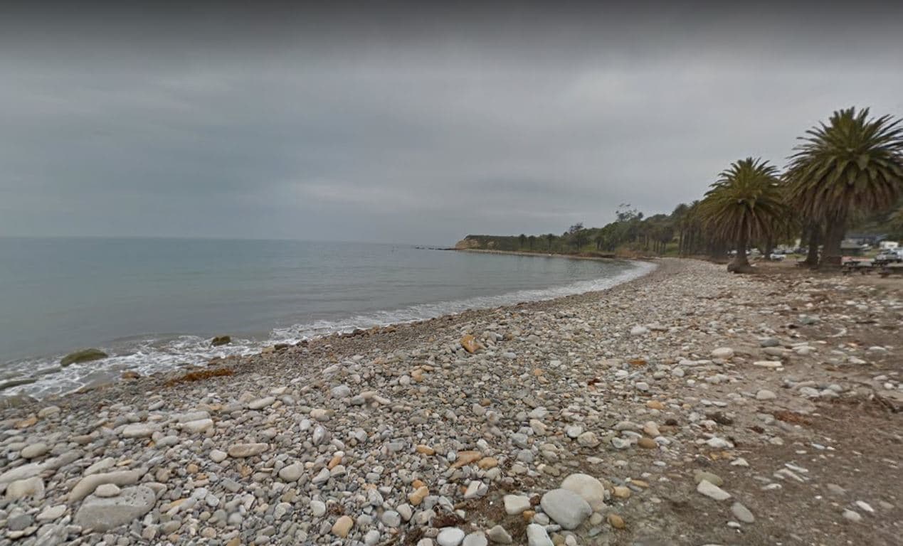 Los narcos prefieren estos lugares de desembarque en la costa de Santa Bárbara: Gaviota Beach, Arroyo Quemado Beach, El Capitán State Beach y Refugio State Beach. Esta última aparece en la foto.