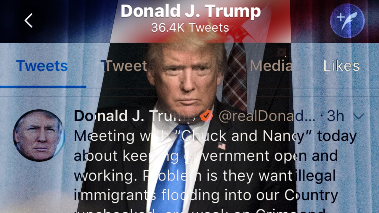 Sin nombrar a Trump Twitter explica por qué nunca va a bloquearlo