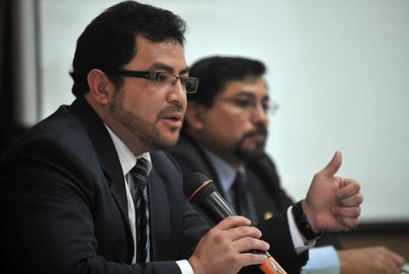 Desde el departamento occidental de San Marcos, Meconal dijo: 'San Marcos es un departamento que ha sufrido del tráfico de drogas y de las acciones violentas del narcotráfico, por eso creemos que con esta captura estamos dando pasos hacia adelante para fortalecer el estado de derecho'.