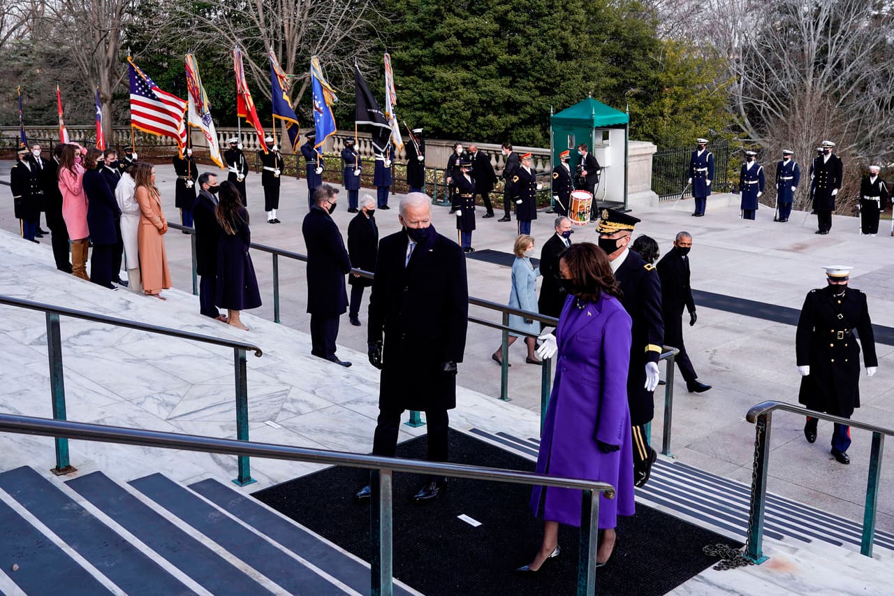 Una juramentación sin violencia, sin sorpresas y sin gente para Biden y Harris