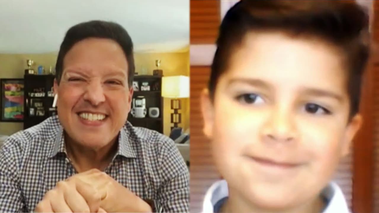 Leonardo Herrera, 
<a href="https://www.univision.com/shows/despierta-america/nico-robo-corazones-en-te-doy-la-vida-y-con-sus-encantadoras-respuestas-tambien-el-de-raul-gonzalez-video">'Nico' en Te Doy La Vida</a>, robó corazones en la telenovela, y en esta tierna conversación también se ganó el de Raúl González.