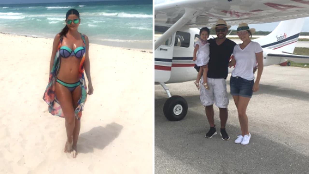 Ana Patricia celebró su tercer aniversario de bodas presumiendo cuerpazo en la playa