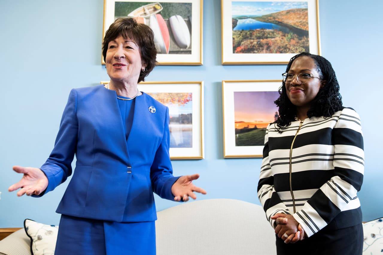 Ketanji Brown Jackson asegura un primer voto republicano (y así su confirmación para la Corte Suprema)