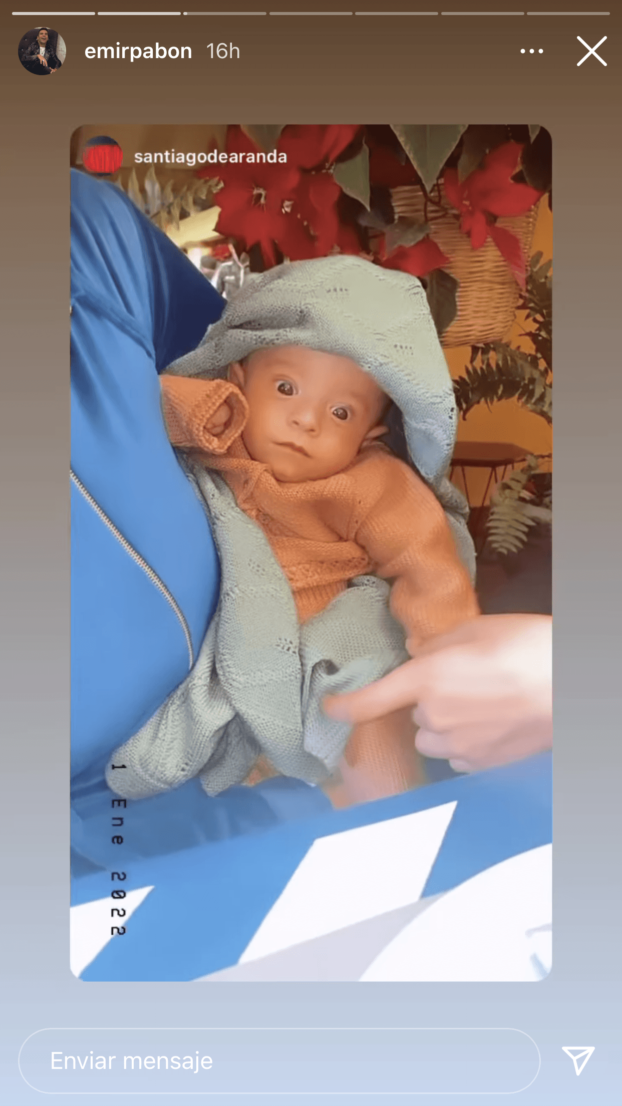 También dejaron ver cómo ha crecido el niño. 
<br>