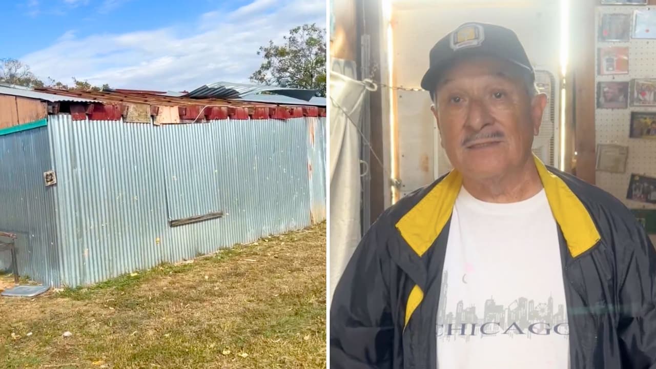 Uno de los afectados fue Juan Moreno, un vendedor latino que tiene una tienda de discos de música. “Parte de mi techo salió volando, y parte de lo que tenía dentro se arruinó”, comentó preocupado. 
<b>Como muchos de los vendedores en el mercado, Juan no cuenta con seguro, lo que lo pone en una situación difícil para reparar su negocio, que es su principal fuente de ingresos.</b>