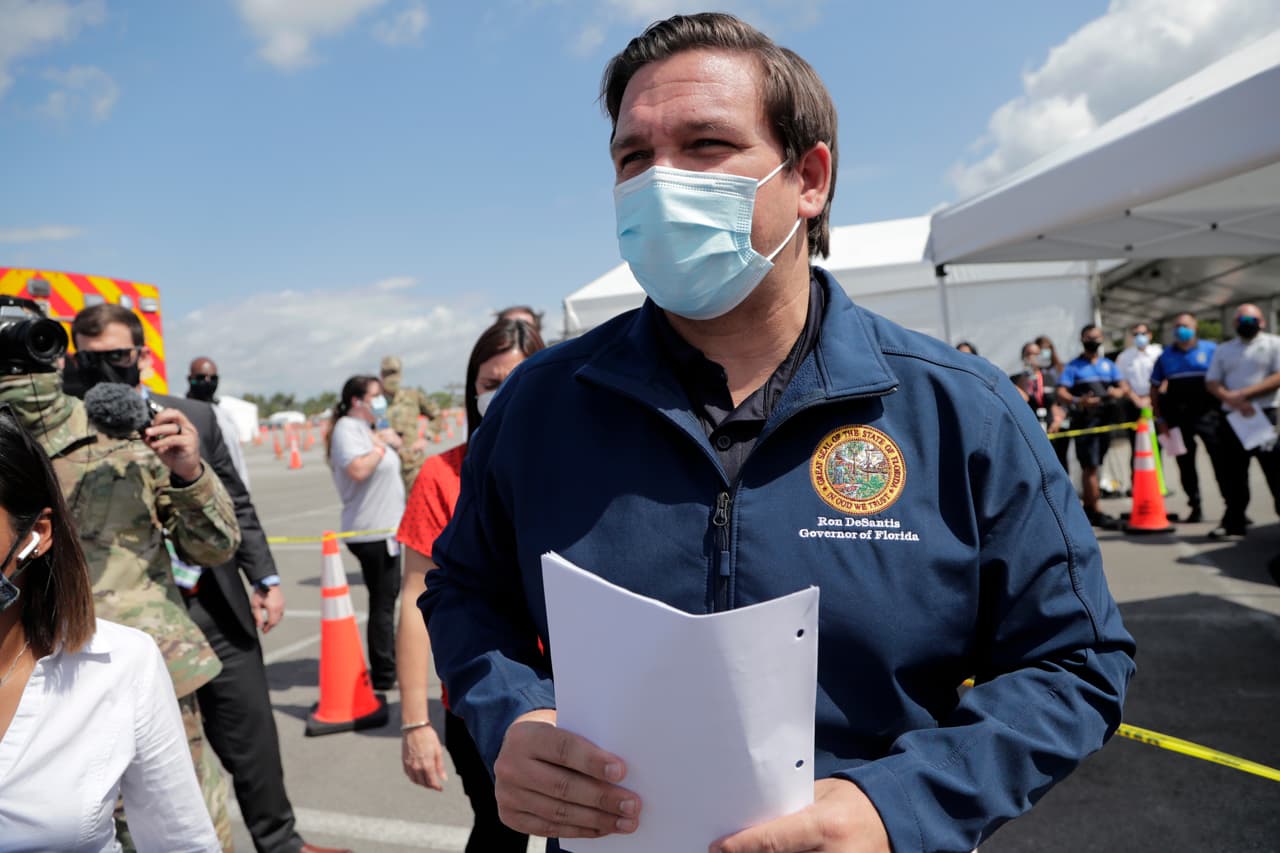 Piden a DeSantis que solicite los fondos federales para brindar protección contra el coronavirus durante las elecciones
