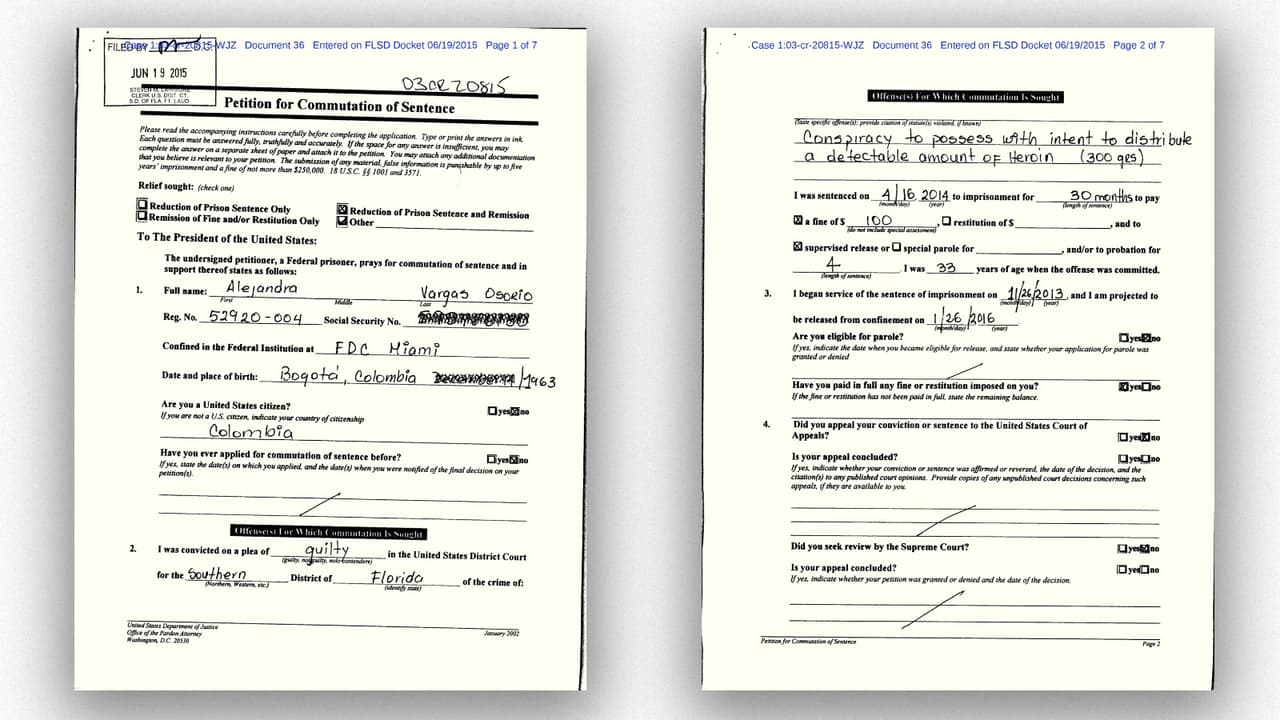 La carta de Alejandra Vargas fue enviada a las autoridades.