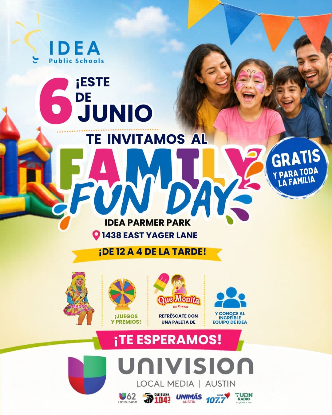 🎉☀️ ¡Diversión para toda la familia este 6 de junio! ☀️🎉