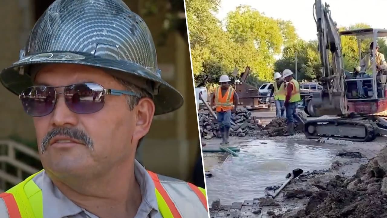 El calor intenso ha provocado el rompimiento de tuberías en Fort Worth