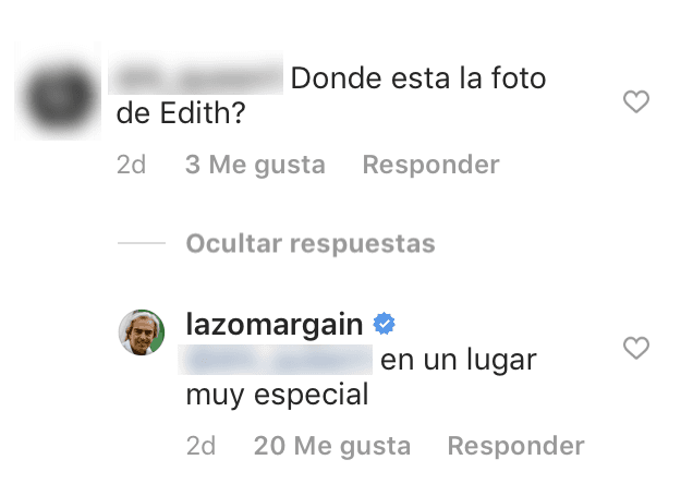 El economista mexicano no se quedó callado y fue así como contestó cuando le preguntaron dónde estába la foto de Edith González: "En un lugar muy especial".