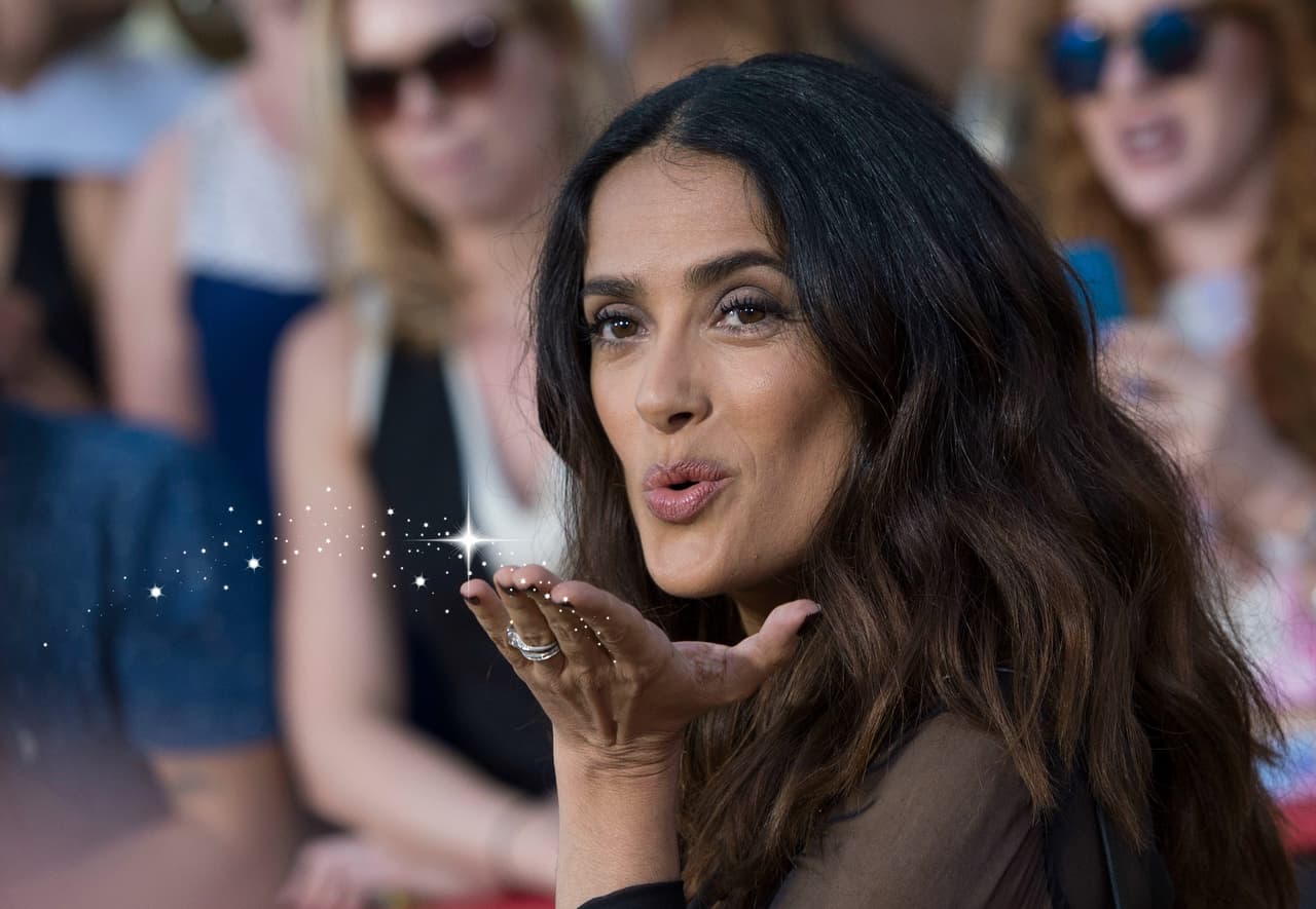 Con esta foto de Salma Hayek revelamos los detalles de su boda