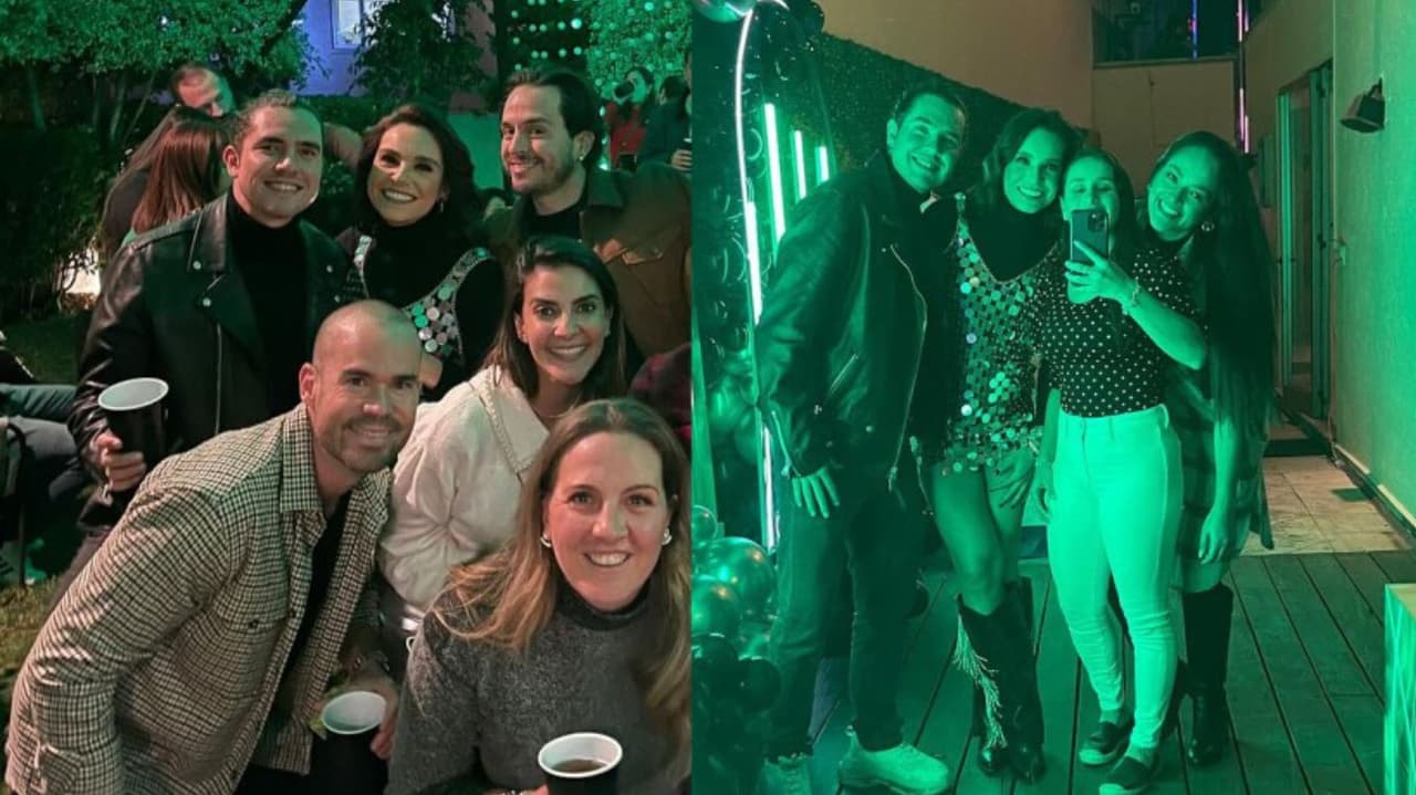 Tania Rincón protagonizó varias fotos con su presunto nuevo galán.