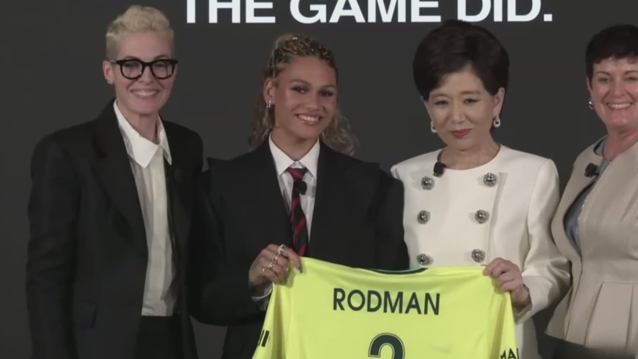 Trinity Rodman hace historia: se convierte en la futbolista mejor pagada del mundo