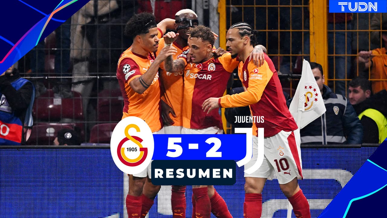 Resumen | Galatasaray vs. Juventus: Goleada histórica a la Juve