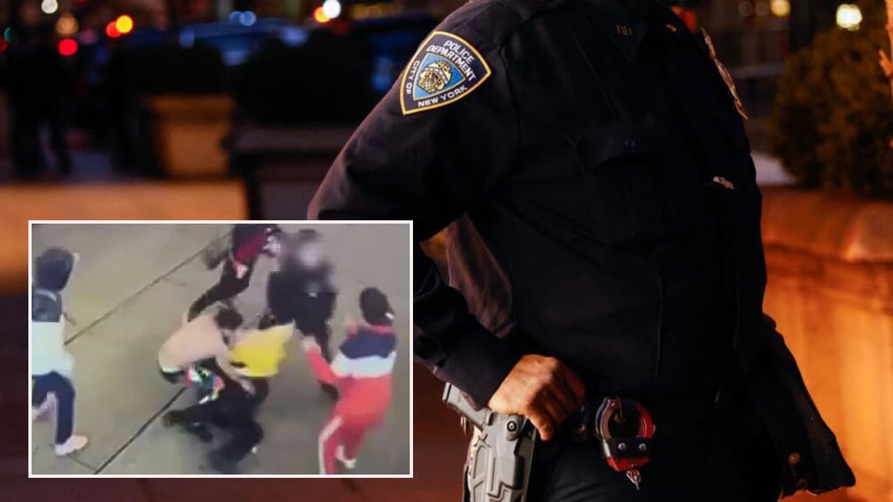 Acusan formalmente a 7 implicados en la agresión a dos policías en Times Square