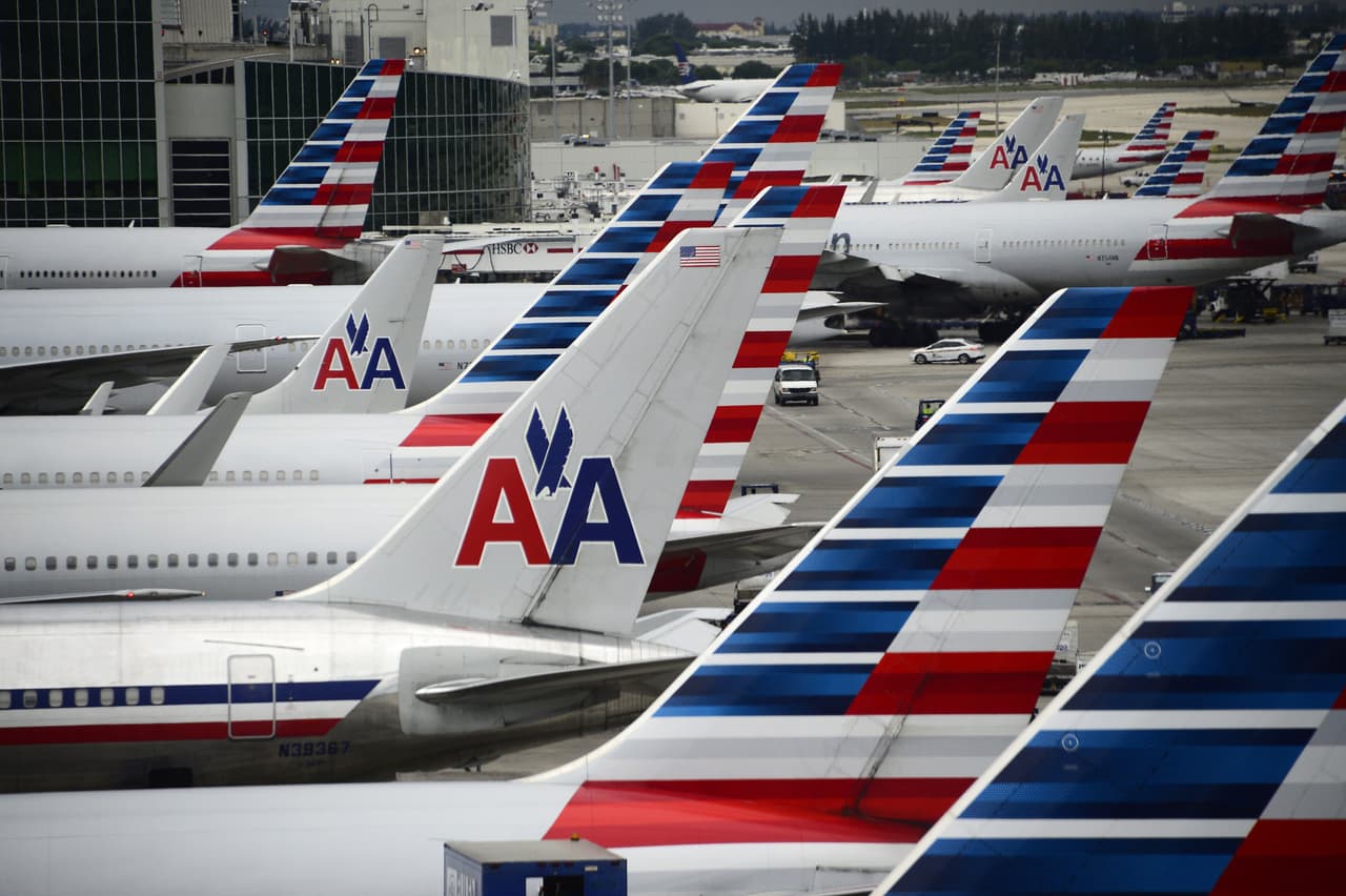 Una falla en el sistema suspendió la salida de todos los vuelos de American Airlines en EEUU durante 40 minutos