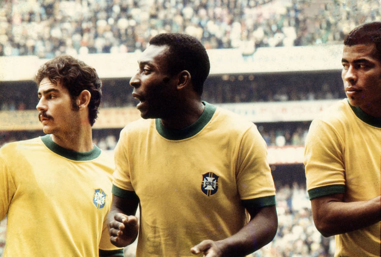 ¿Cómo formaba Brasil en el Mundial de México 1970?