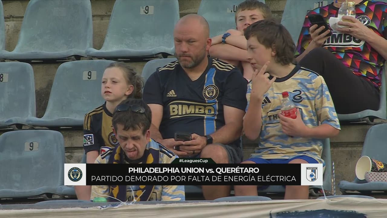 Retrasan el Querétaro vs. Philadelphia de Leagues Cup por corte de luz