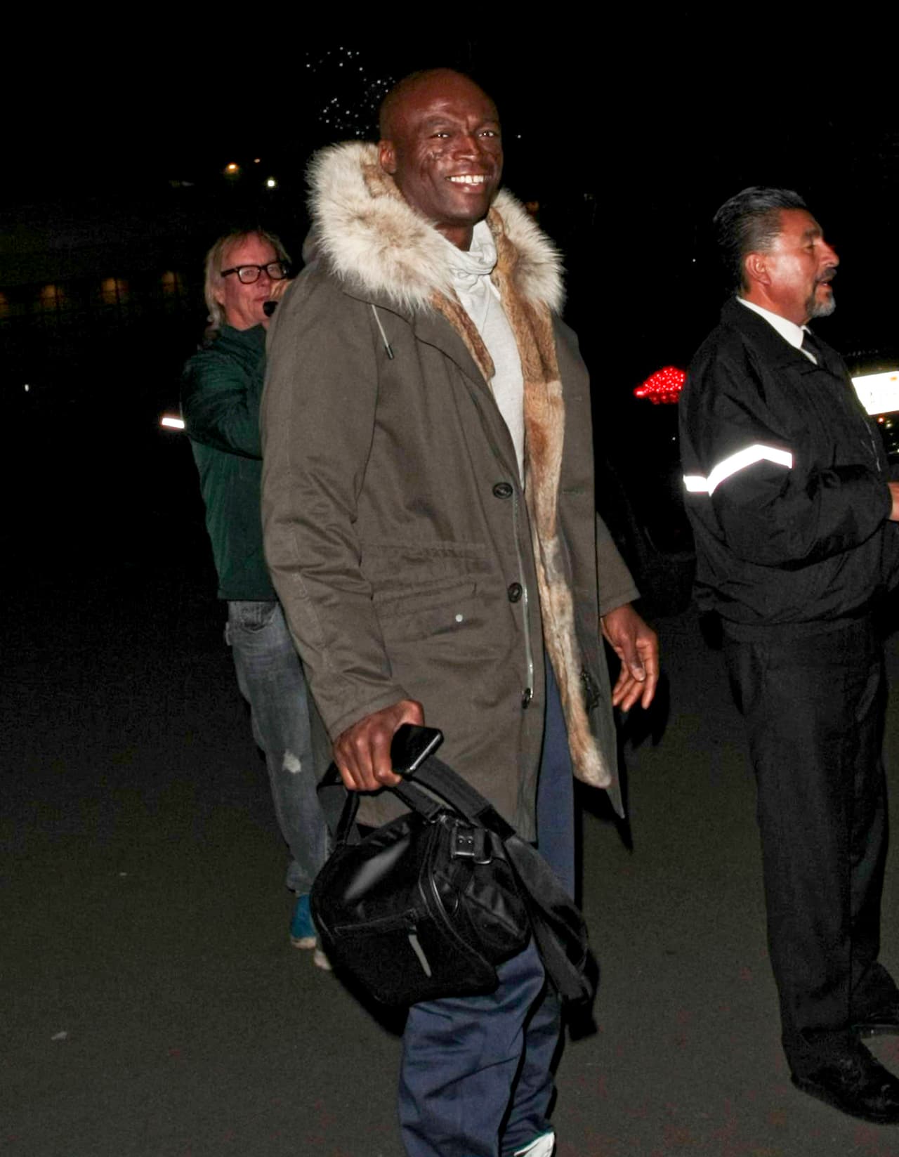 Su sonrisa lo dice todo.