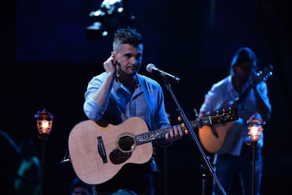 Juanes lució como todo un profesional