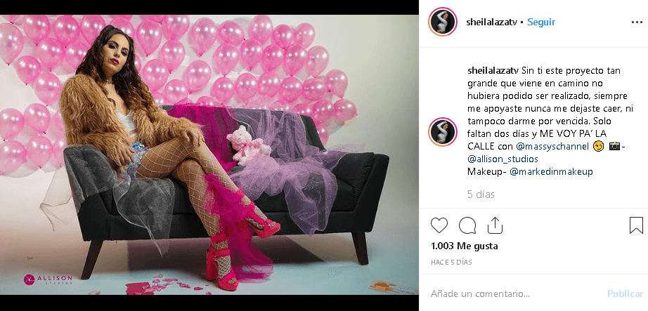 Mientras que Sheila dedicó a su compañera en esta aventura lo siguiente: “Sin ti este proyecto tan grande que viene en camino no hubiera podido ser realizado, siempre me apoyaste, nunca me dejaste caer, ni tampoco darme por vencida”.