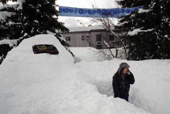 "Buscamos personas que aporten contribuciones interesantes. Pero si ve (los movimientos) Occupy (...) ¿a quién representan realmente?, se preguntó el presidente y fundador del Foro Klaus Schwab.