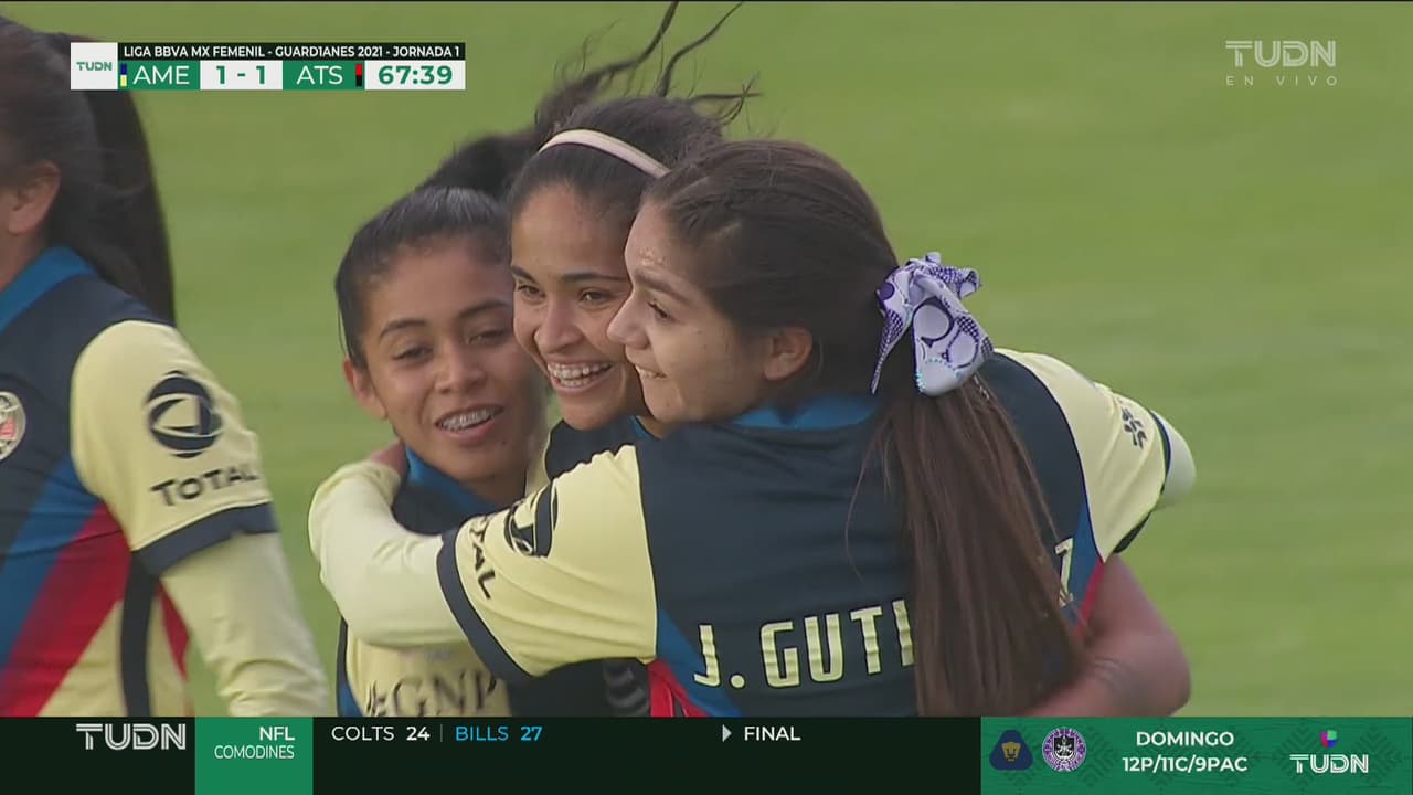 ¡Empatan con un cabezazo espectacular! Daniela Espinoza pone el 1-1