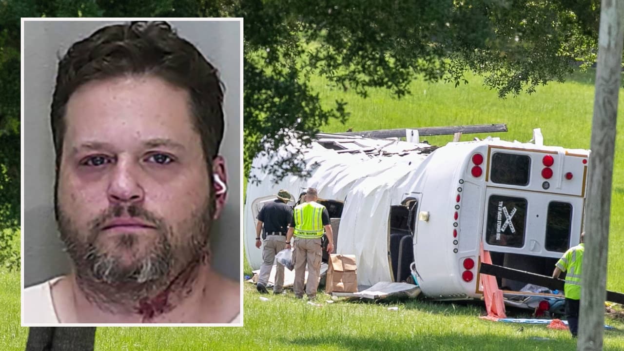 Más cargos contra conductor acusado del choque en que murieron ocho trabajadores mexicanos en Florida