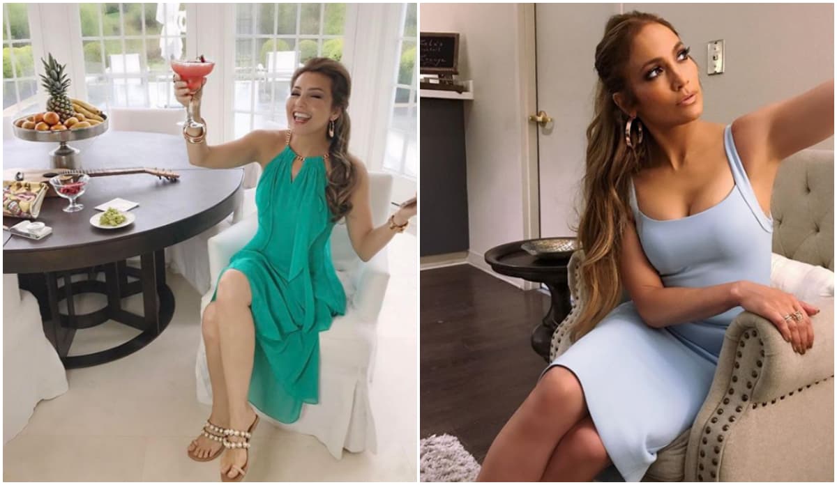 Este par de divas disfrutan plácidamente de la década de los 40 años. Thalía está por cumplir 46 años, mientras que JLo tiene ya 48 años de edad.