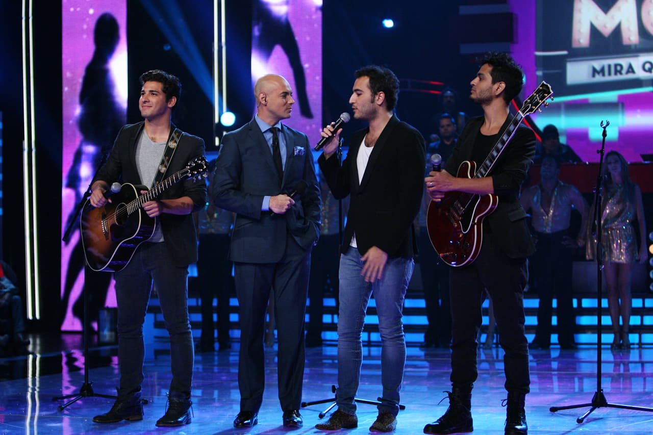 Los chicos de Reik le pusieron el toque musical a la noche y presentaron su cuarto disco.