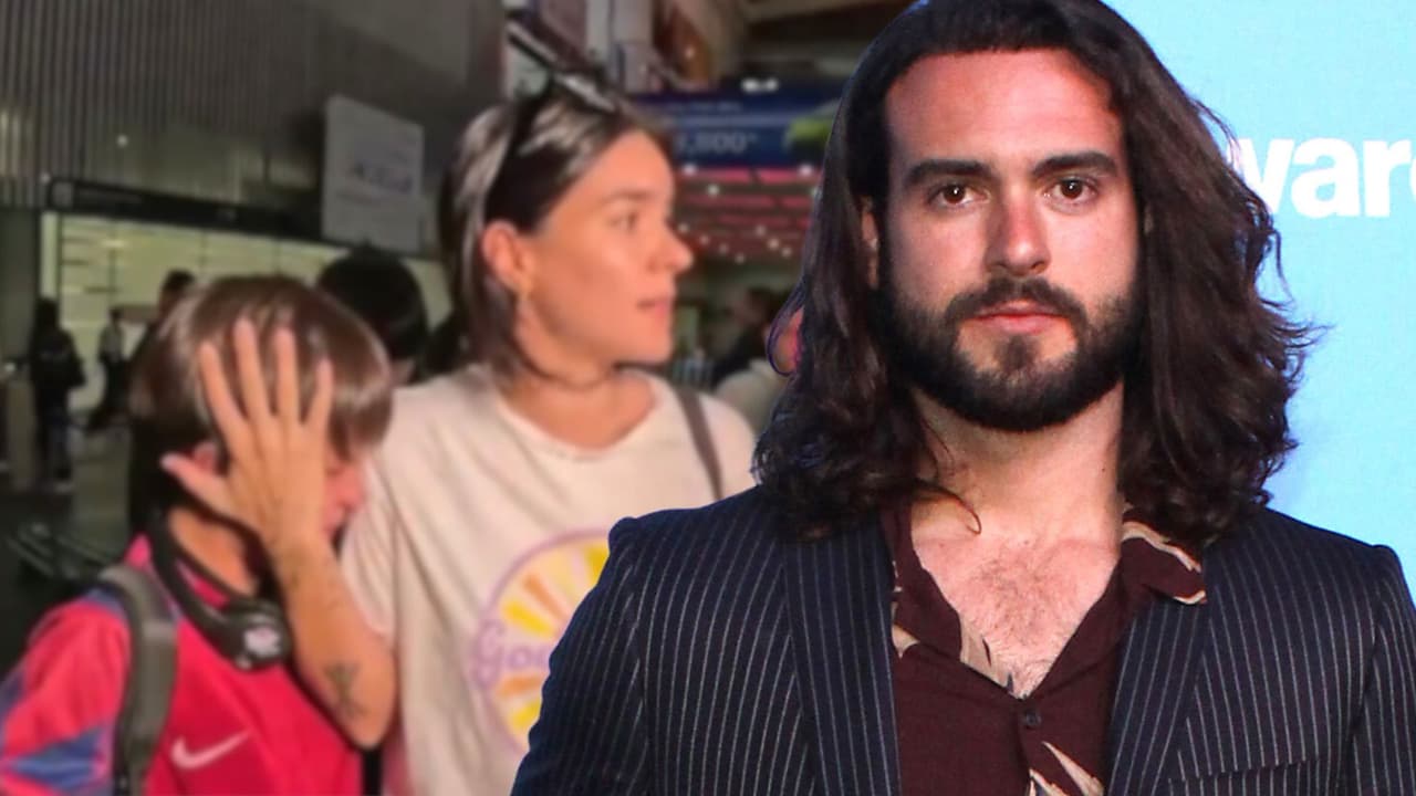 Hijo de Pablo Lyle rompe en llanto mientras su mamá Ana Araujo enfrenta a la prensa