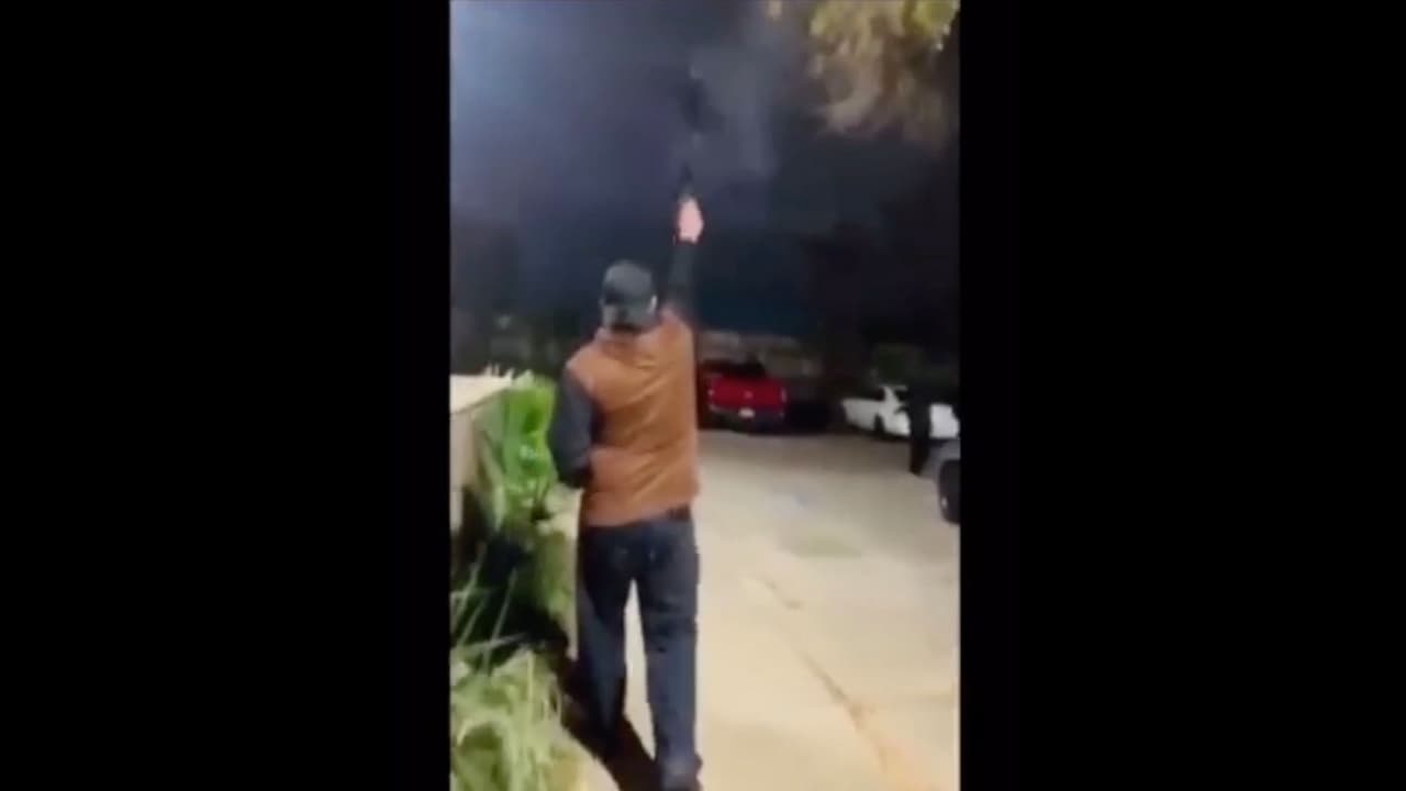 Arrestan a sospechoso de disparar al aire durante celebración de Año Nuevo