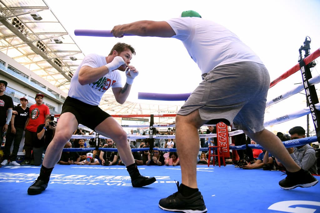 Sin importar las pruebas y comentarios a favor, Gennady y su equipo han pedido que no le permitan utilizar a Canelo estos guantes, que son fabricados en México.