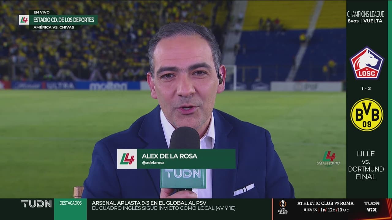 Polémica declaración de Alex de la Rosa sobre la goleada a Chivas