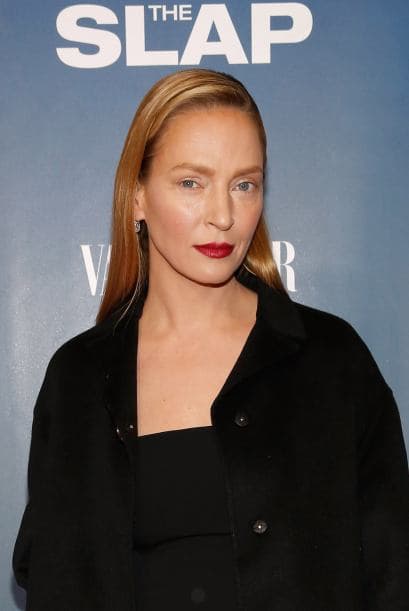 La actriz acudió al lanzamiento de 'The Splat' , pero fue su rostro el que se robó la atención de la prensa. Muchos opinaron que Uma se había sometido a algún tratamiento estético para rejuvenecer su cara.