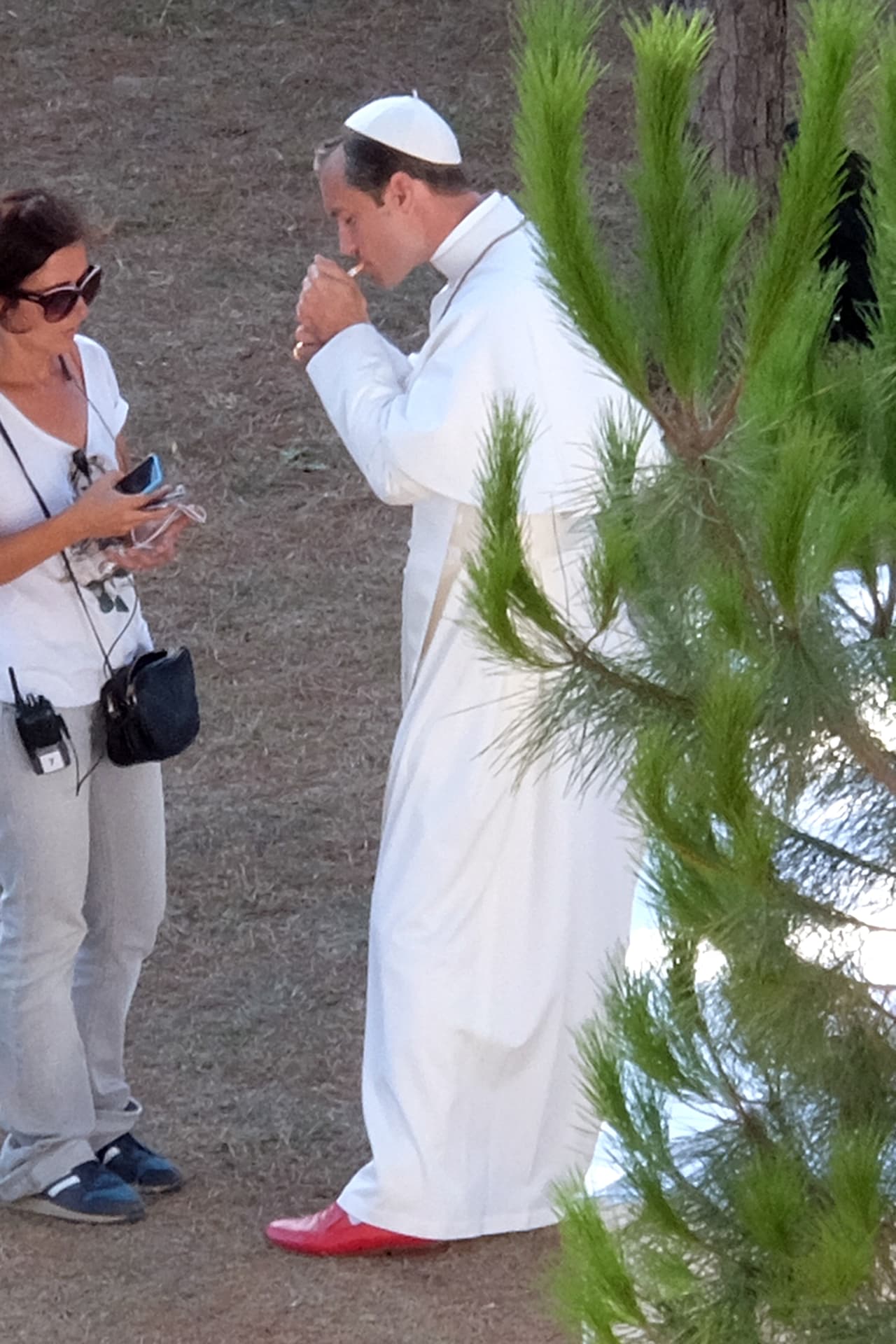 Se trata nada menos del nuevo personaje que hará para una serie.