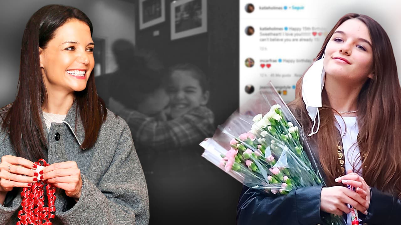 Katie Holmes celebra los 15 de Suri, la hija que tuvo con Tom Cruise, con tiernas fotos