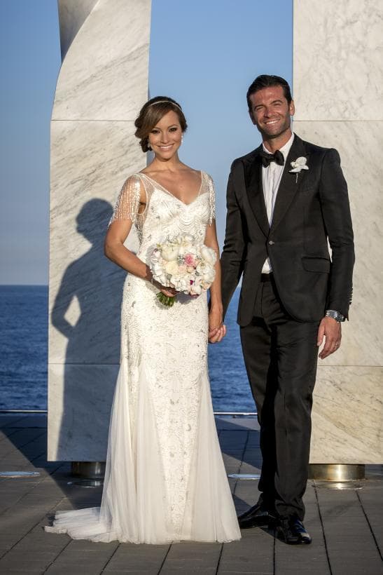 Satcha Pretto celebró 6 años de su romántica boda con Aaron Butler el pasado 10 de agosto. En la transmisión de Despierta América la vimos suspirando de amor.