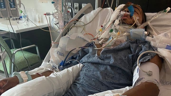 Hombre hispano en estado crítico tras sufrir choque con autobús escolar en el condado de DeKalb; su familia pide ayuda para gastos médicos 