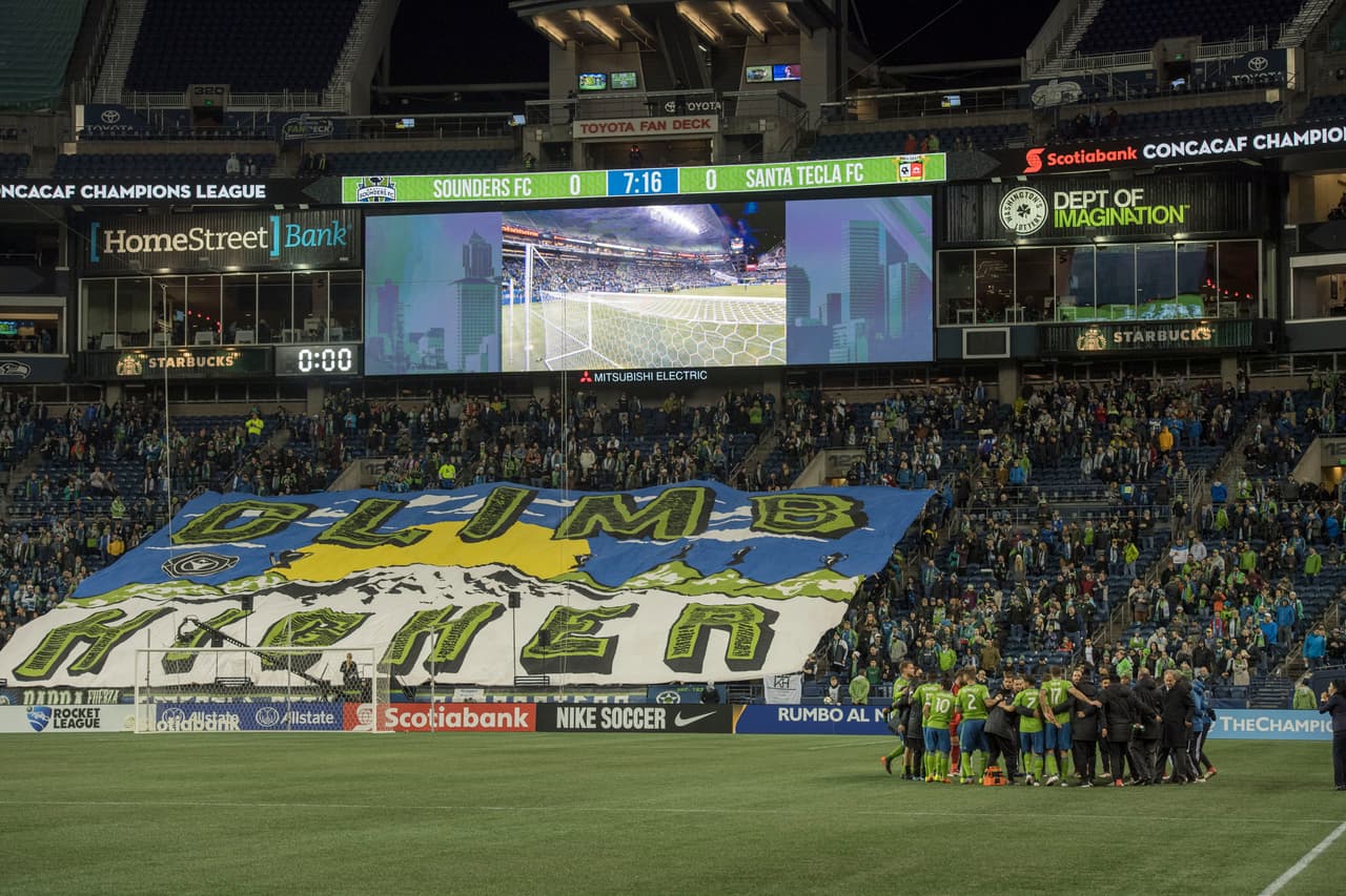 Sounders goleó al Santa Tecla y será el rival de Chivas en la Concacaf Liga de Campeones